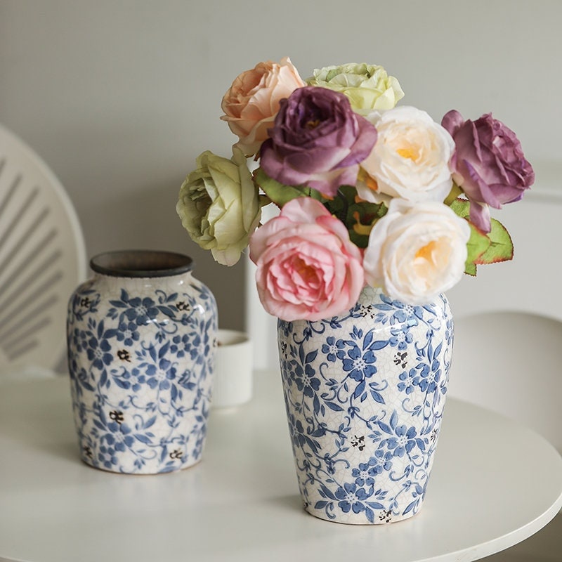 Retro Style Ceramic Vase-0